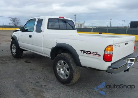 2004 Toyota Tacoma Base V6 z USA, uszkodzony, nr VIN 5TEWN72N34Z376663